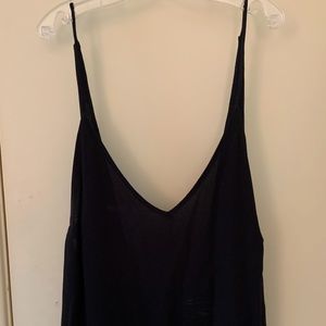 Zara Black Blouse with Low Back